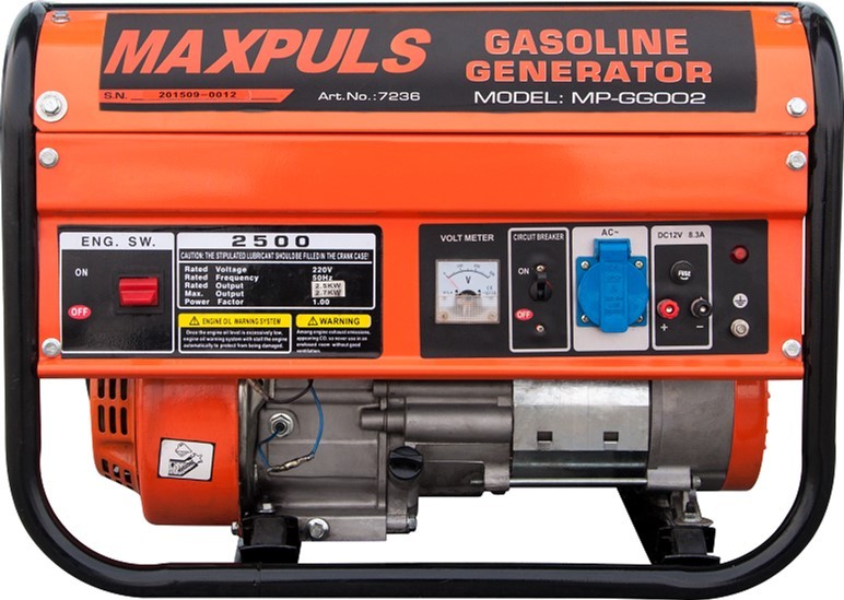 Бензиновый генератор Maxpuls MP-GG02