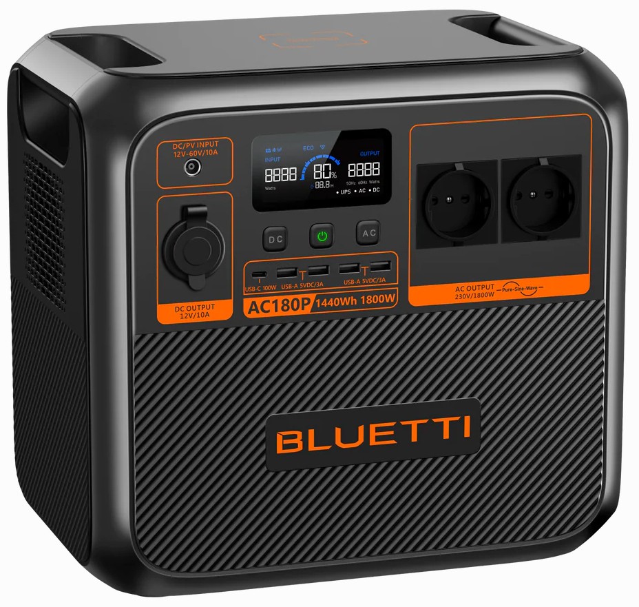 в продажу Портативна зарядна станція Bluetti AC180P - фото 3