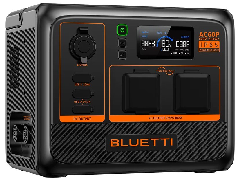 Портативная зарядная станция Bluetti AC60P цена 24480.00 грн - фотография 2