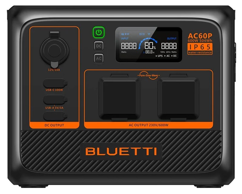 Портативная зарядная станция Bluetti AC60P в интернет-магазине, главное фото