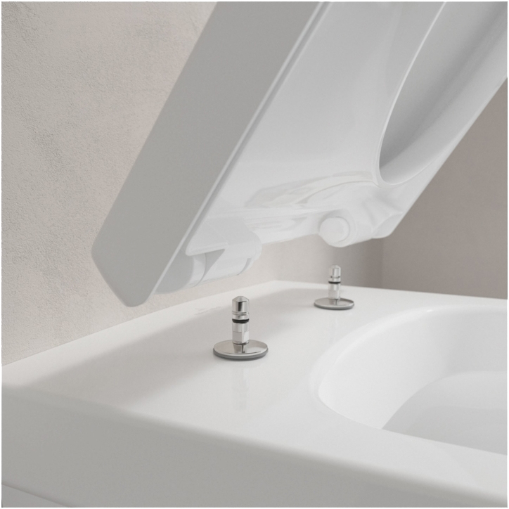 Унитаз подвесной Villeroy&Boch Omnia Architectura 4694HR01 с крышкой 98M9C101 Soft-close обзор - фото 8