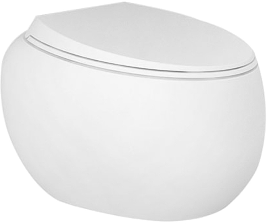Унитаз подвесной Rak Ceramics Cloud CLOWC1446AWHA + CLOSC3901WH Soft Close