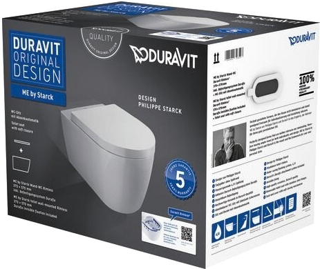 товар Duravit Me By Starck 45290900A1 без обідка з кришкою Soft Close - фото 13