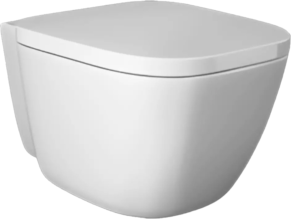 Rak Ceramics One EL13AWHA + ONSC0004 без обідка з кришкою Soft Close