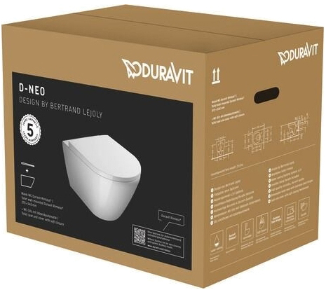 Duravit D-Neo 45770900A1 с сиденьем Soft Close в магазине в Киеве - фото 10