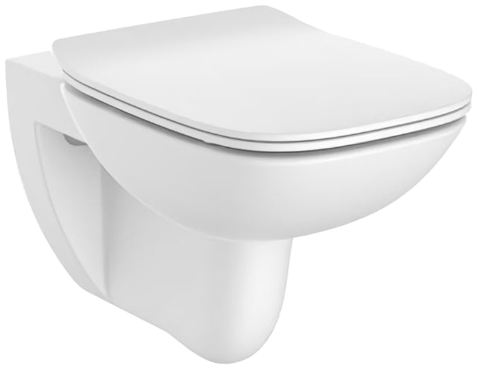 Roca Debba Rimless A34H993000, з сидiнням Slim slow closing