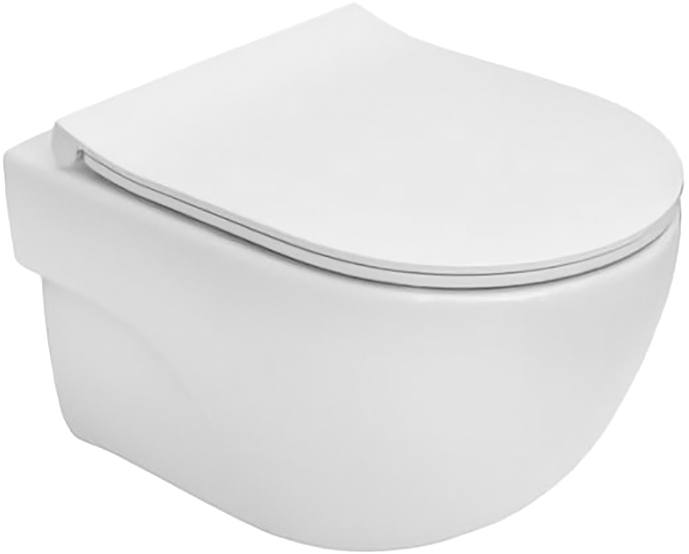 Roca Meridian Rimless A34H242000, в комплектi з сидiнням Urea/Duroplast Slim, slow closing