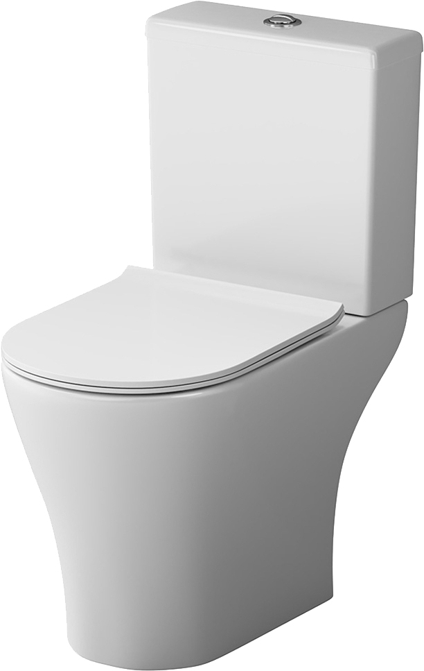 Damixa Sirius DX86C8600SC без ободка з сидінням микролифт