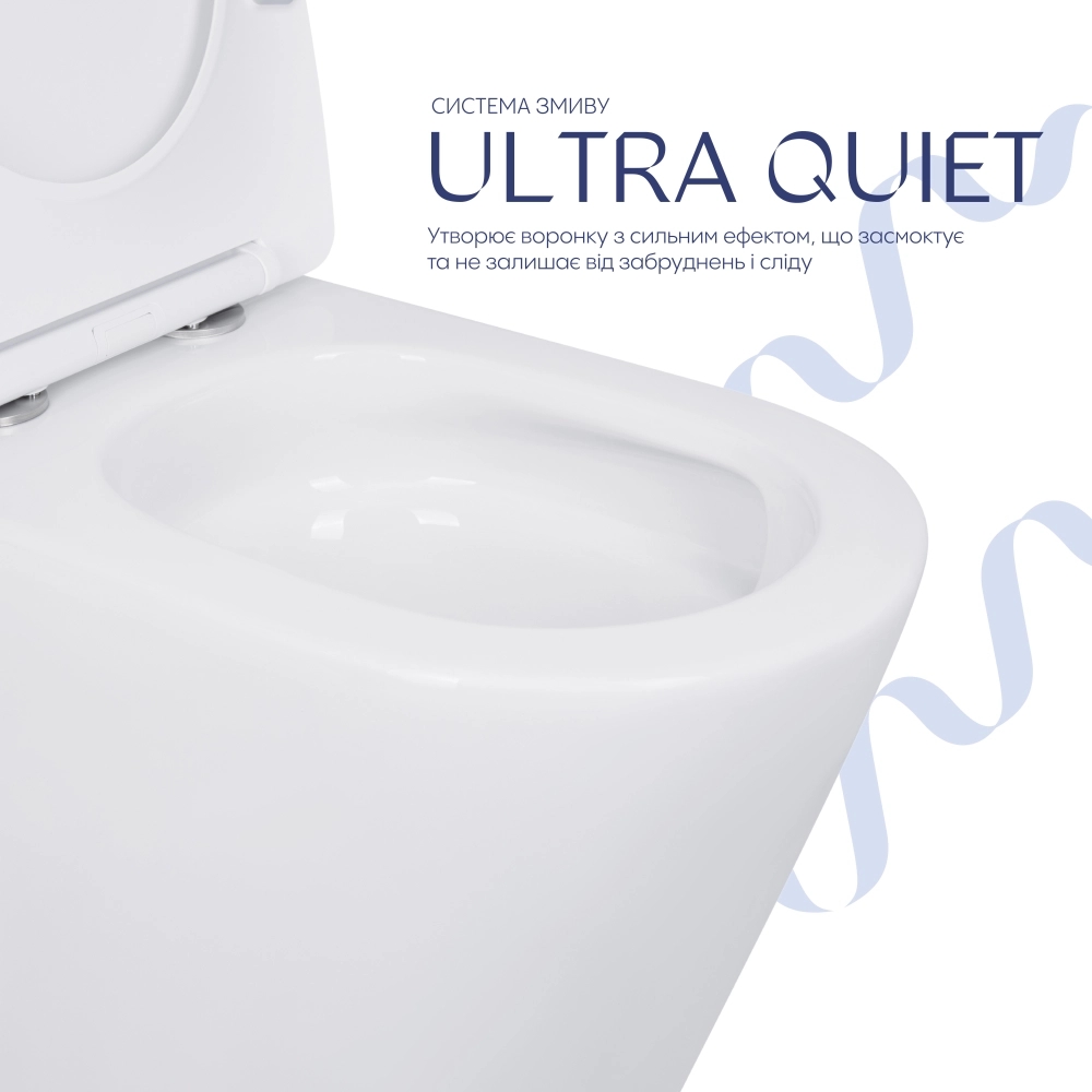 Унитаз-компакт Q-Tap Scorpio Ultra Quiet с сиденьем Soft-close QT14222125AUQW обзор - фото 8
