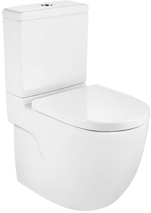 Roca Meridian Rimless A34224L000+A341240000+A8012AC00B, сидiння для унiтазу, slow closing