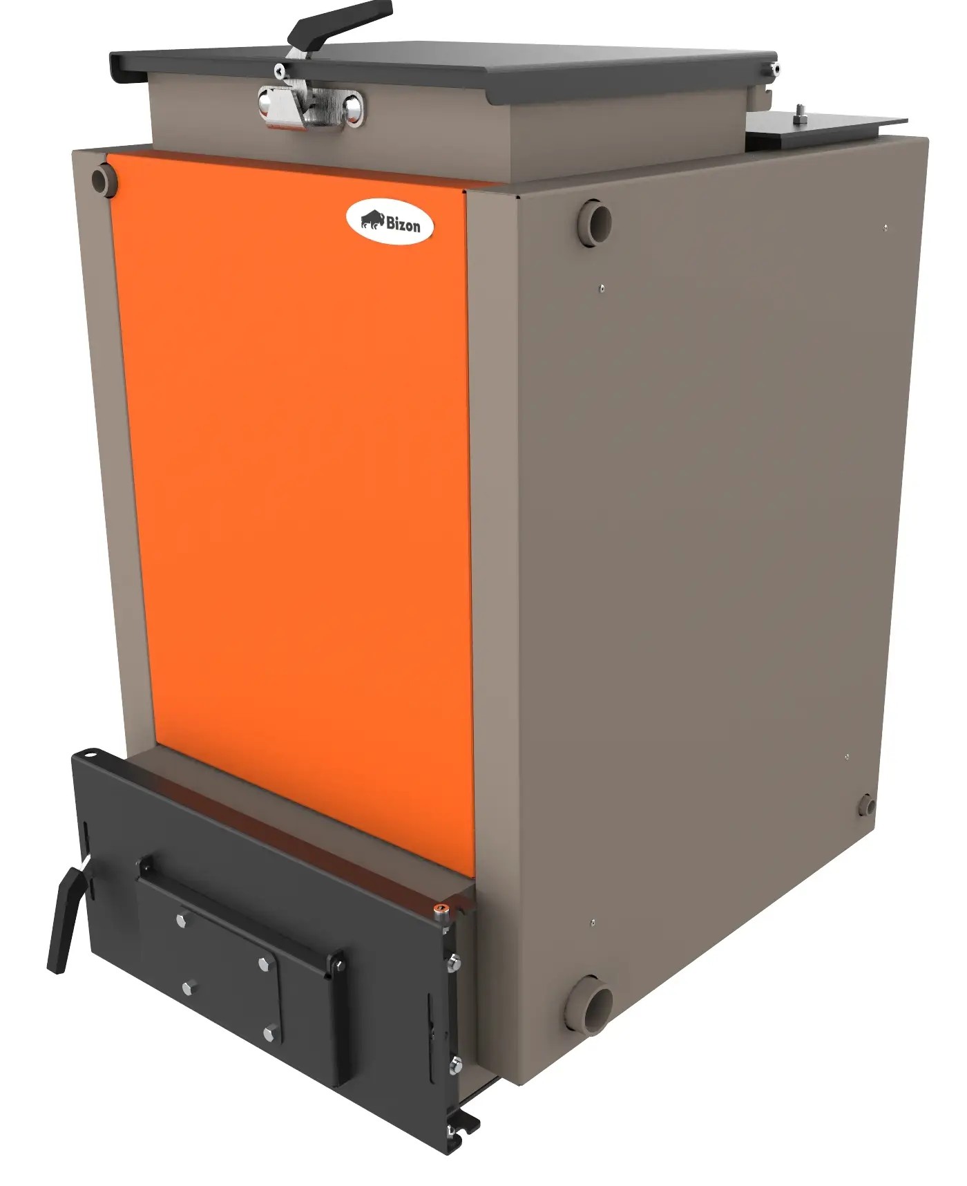 Твердотопливный котел Bizon FS Еко Термо 8 кВт сталь 4 мм в интернет-магазине, главное фото
