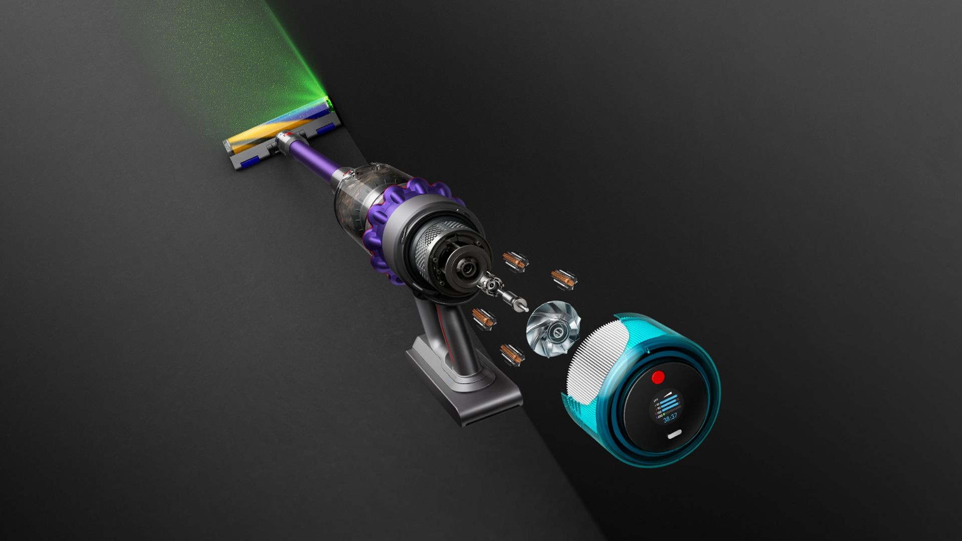 Пылесос беспроводной Dyson Gen5detect Absolute (446989-01) обзор - фото 8