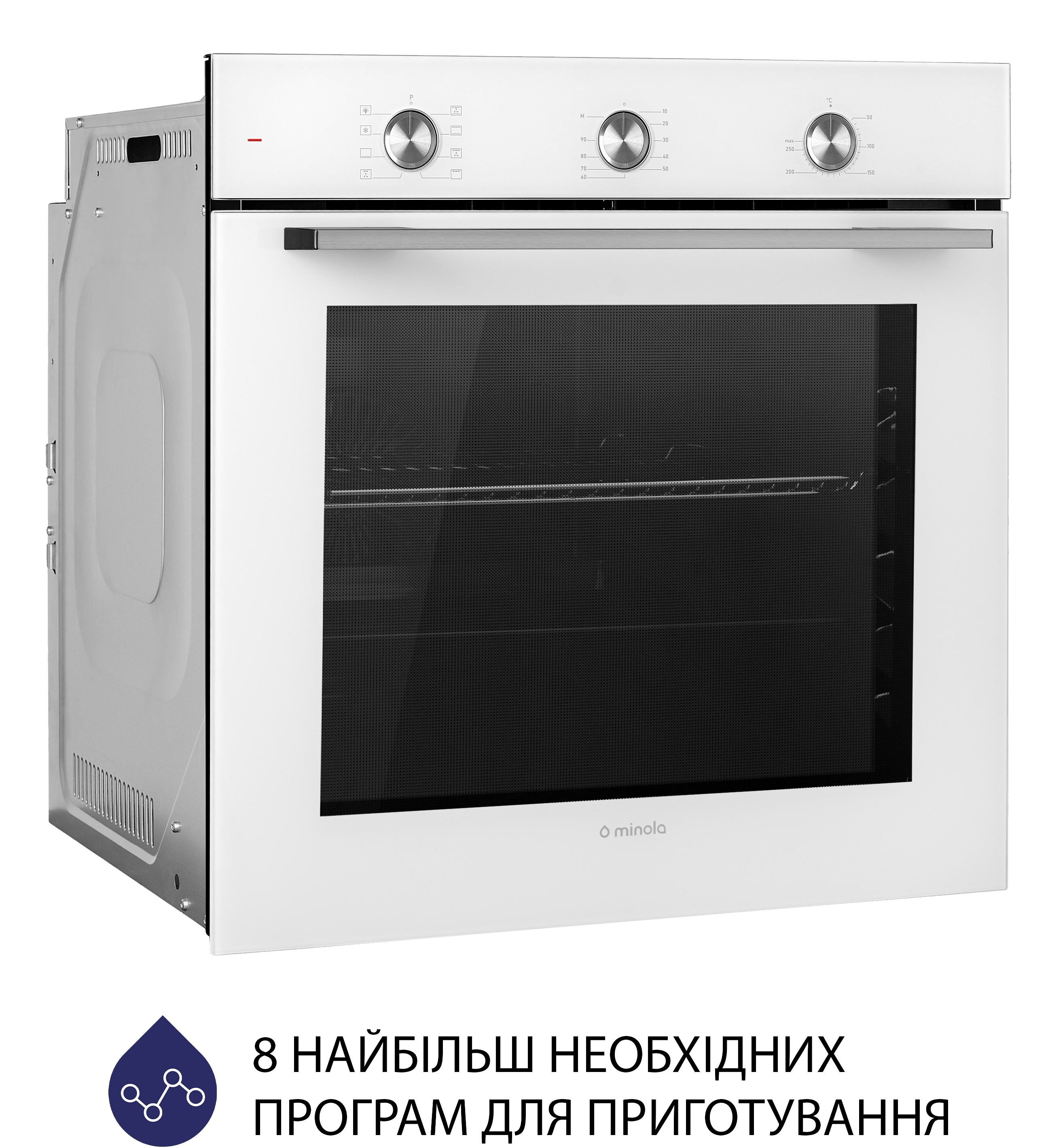 в продаже Духовой шкаф Minola EO 684 WH - фото 3