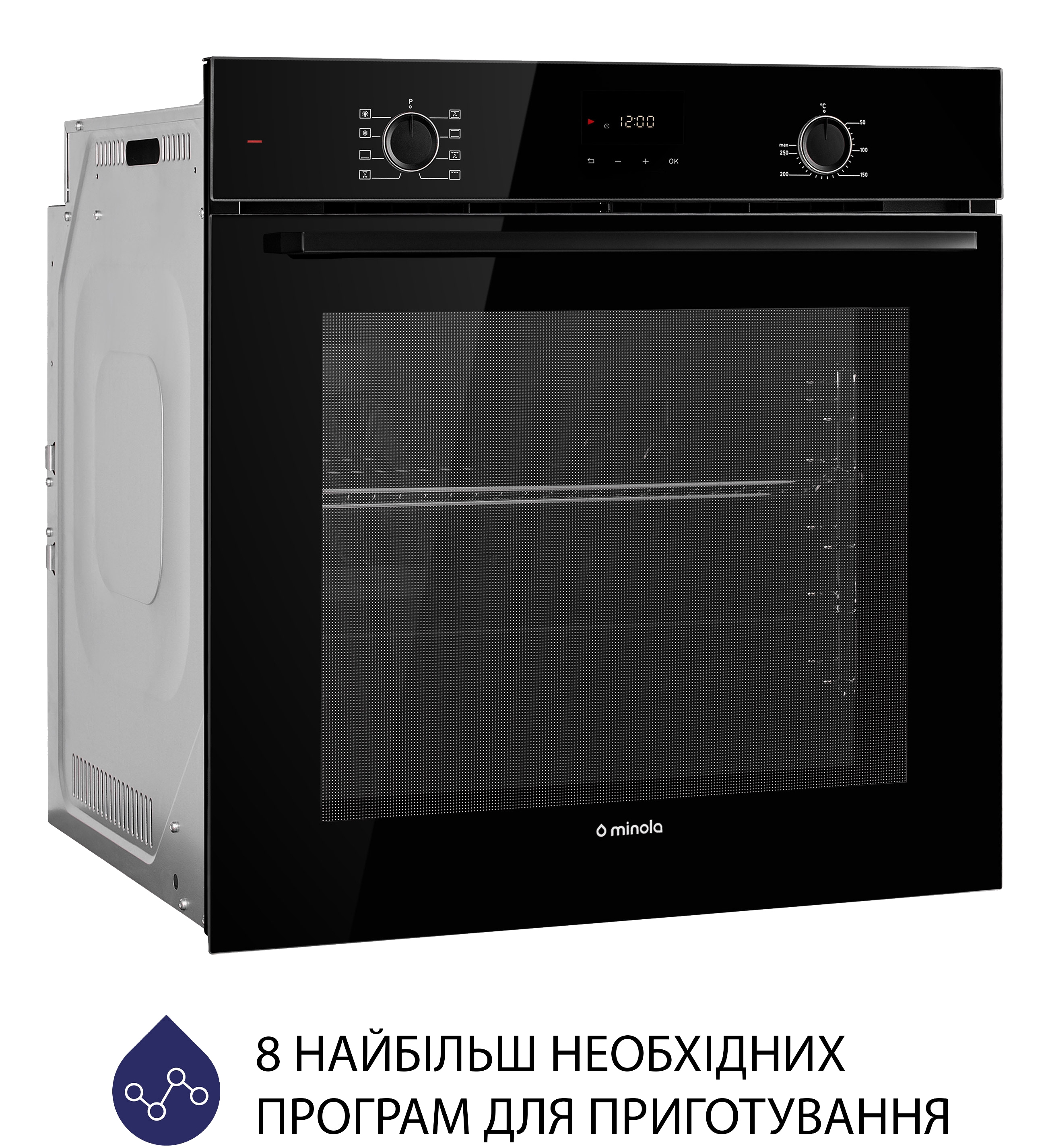 в продажу Духова шафа Minola EOD 6814 BL - фото 3