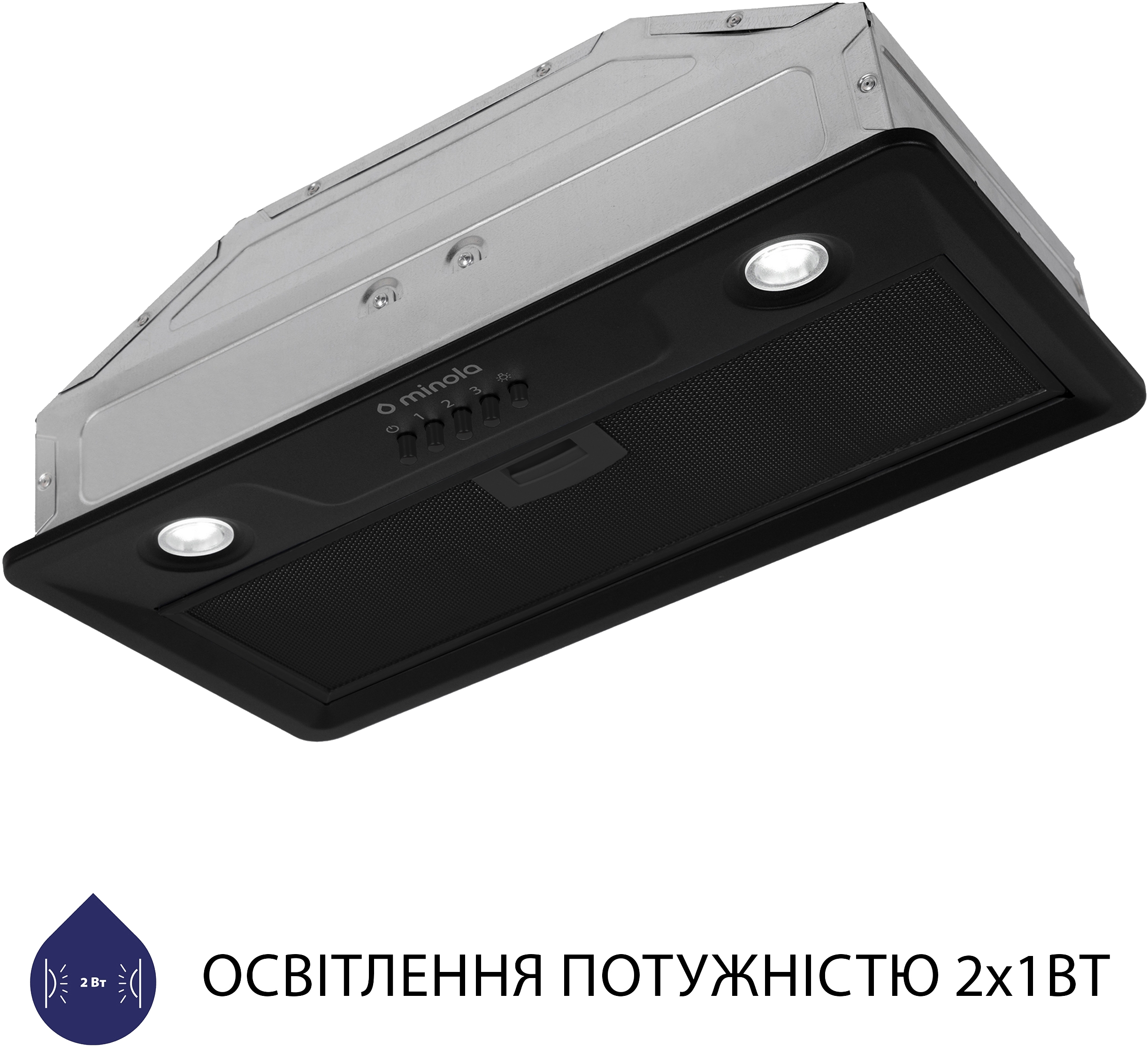 Вытяжка кухонная Minola HBI 52022 BL 700 LED отзывы - изображения 5