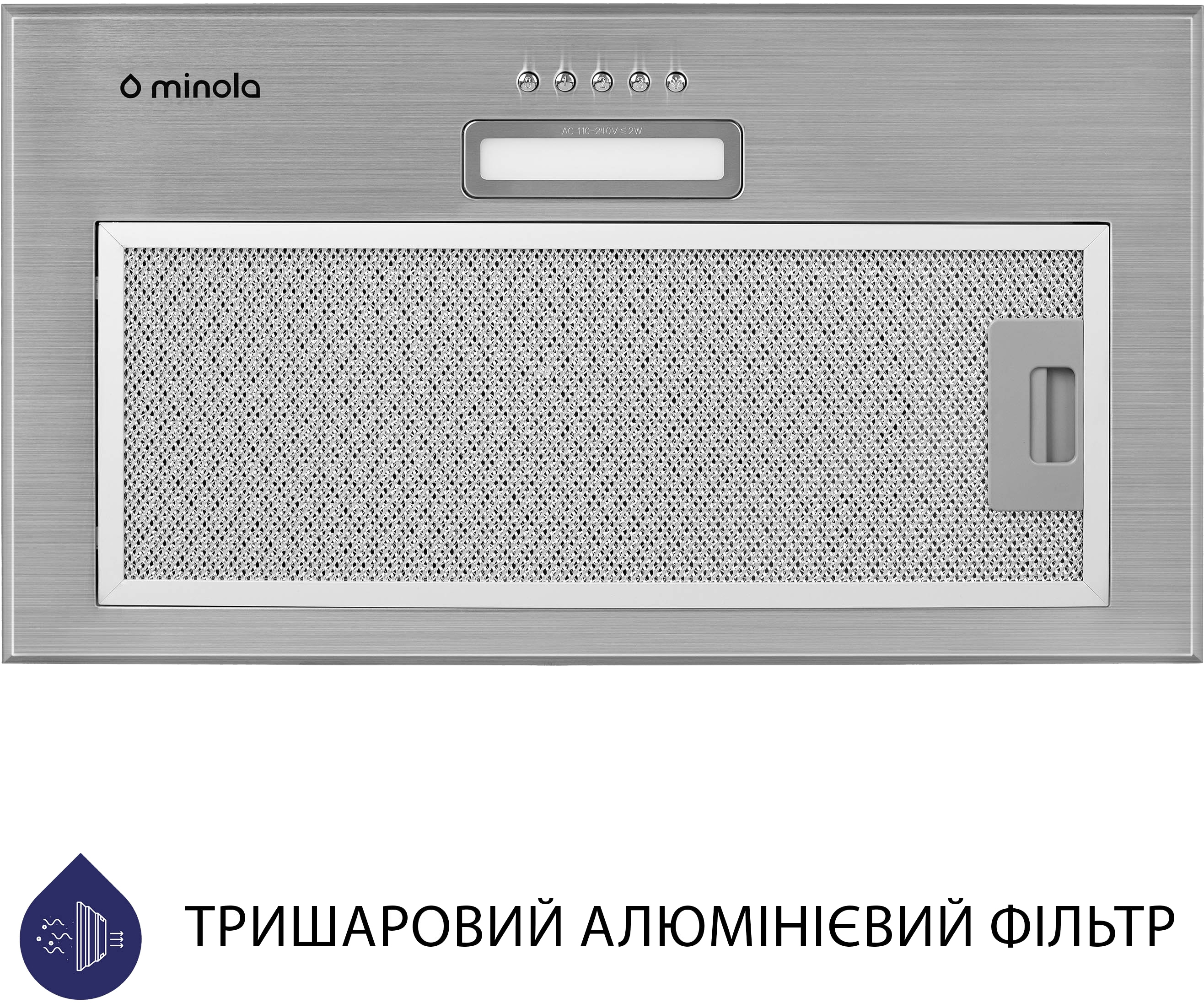 Кухонна витяжка Minola HBI 5214 I 700 LED відгуки - зображення 5