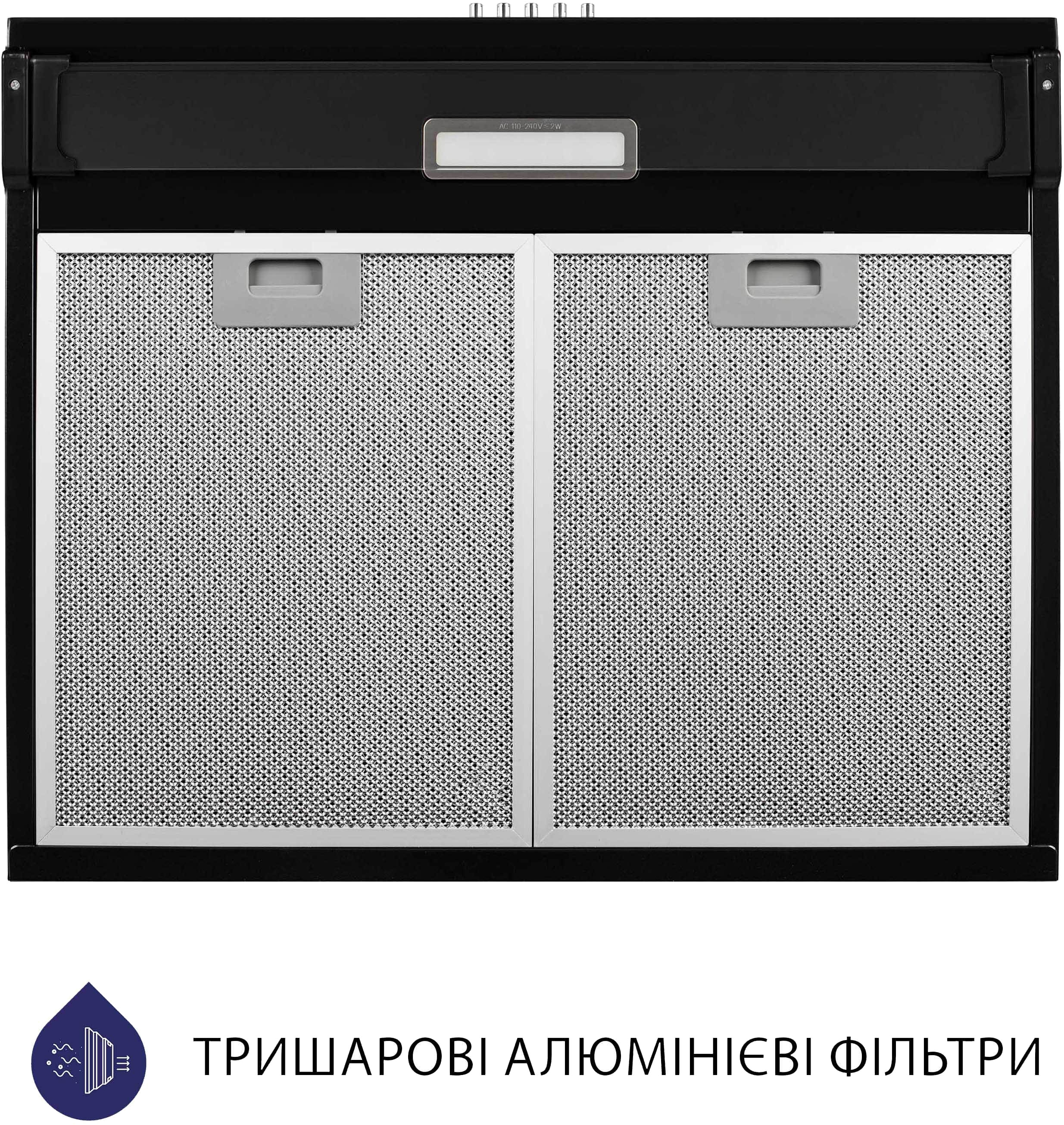 Кухонная вытяжка Minola HPL 517 BL характеристики - фотография 7