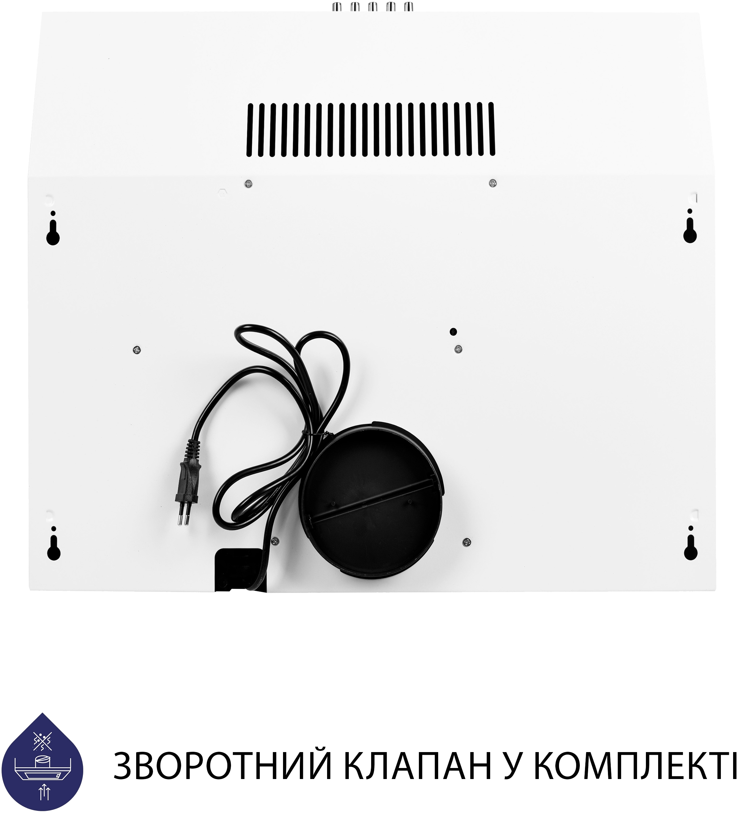 Кухонна витяжка Minola HPL 517 WH зовнішній вигляд - фото 9