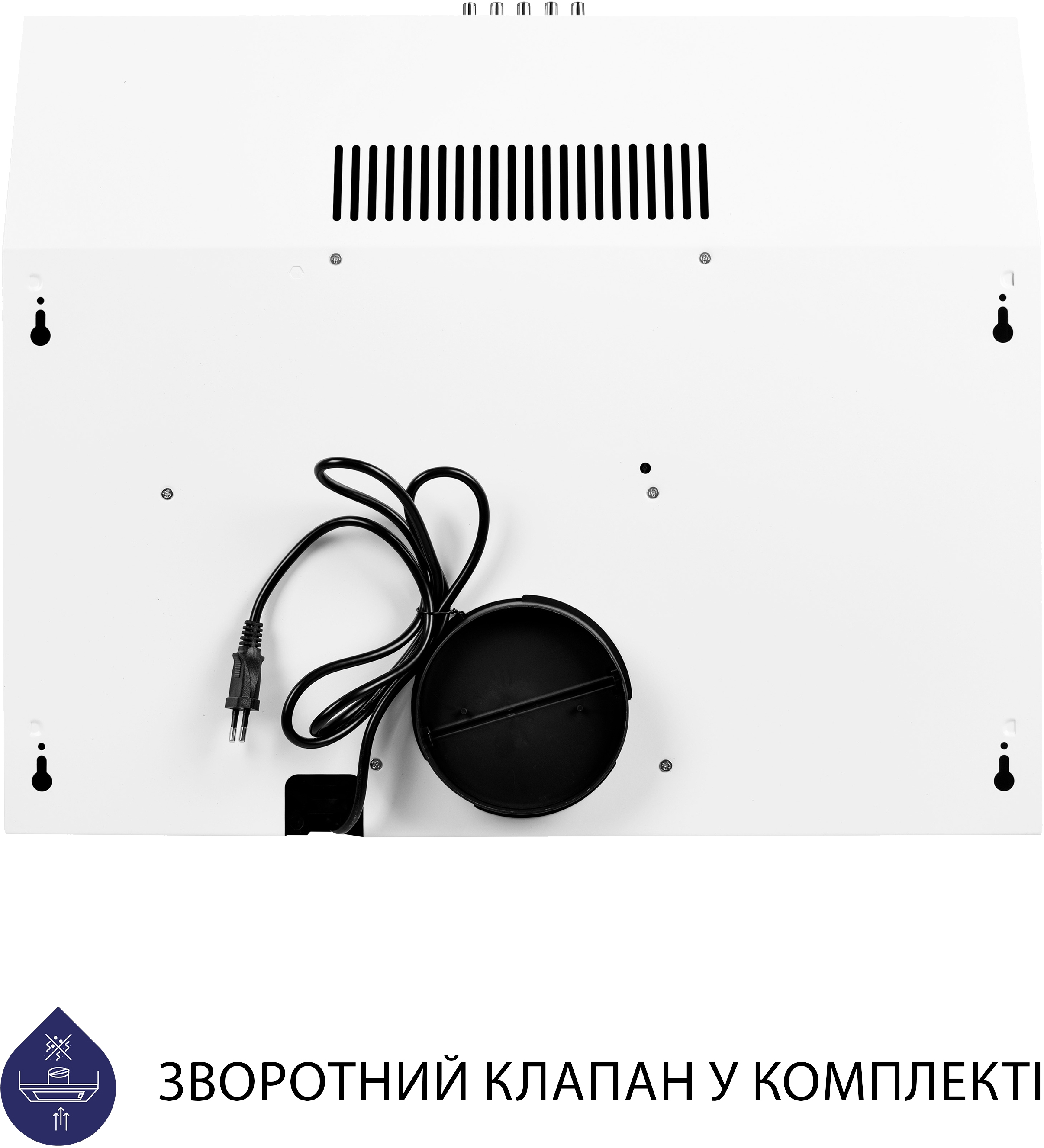 Кухонна витяжка Minola HPL 614 WH зовнішній вигляд - фото 9