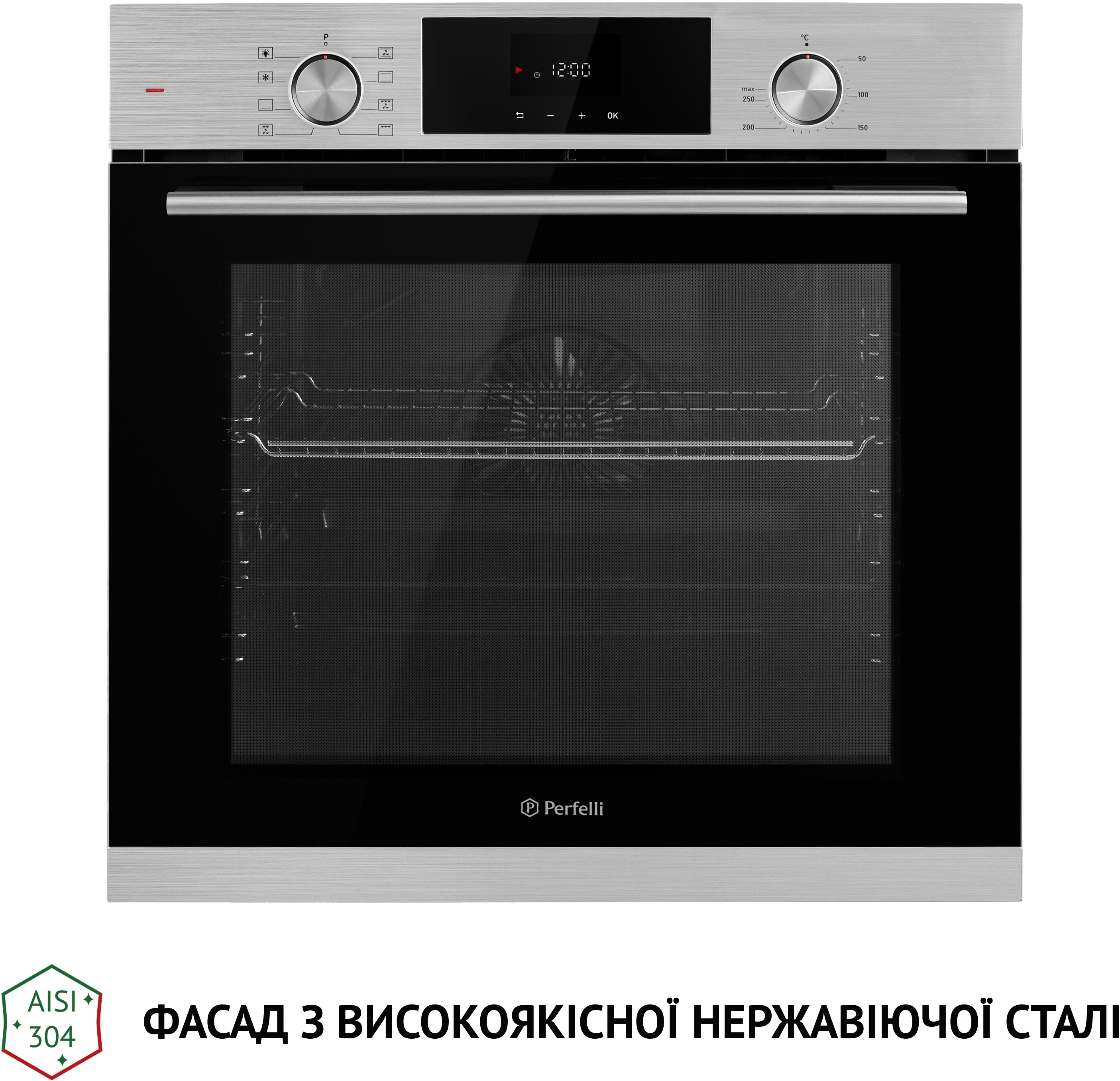 в продажу Духова шафа Perfelli Diamond 6D8L INOX - фото 3