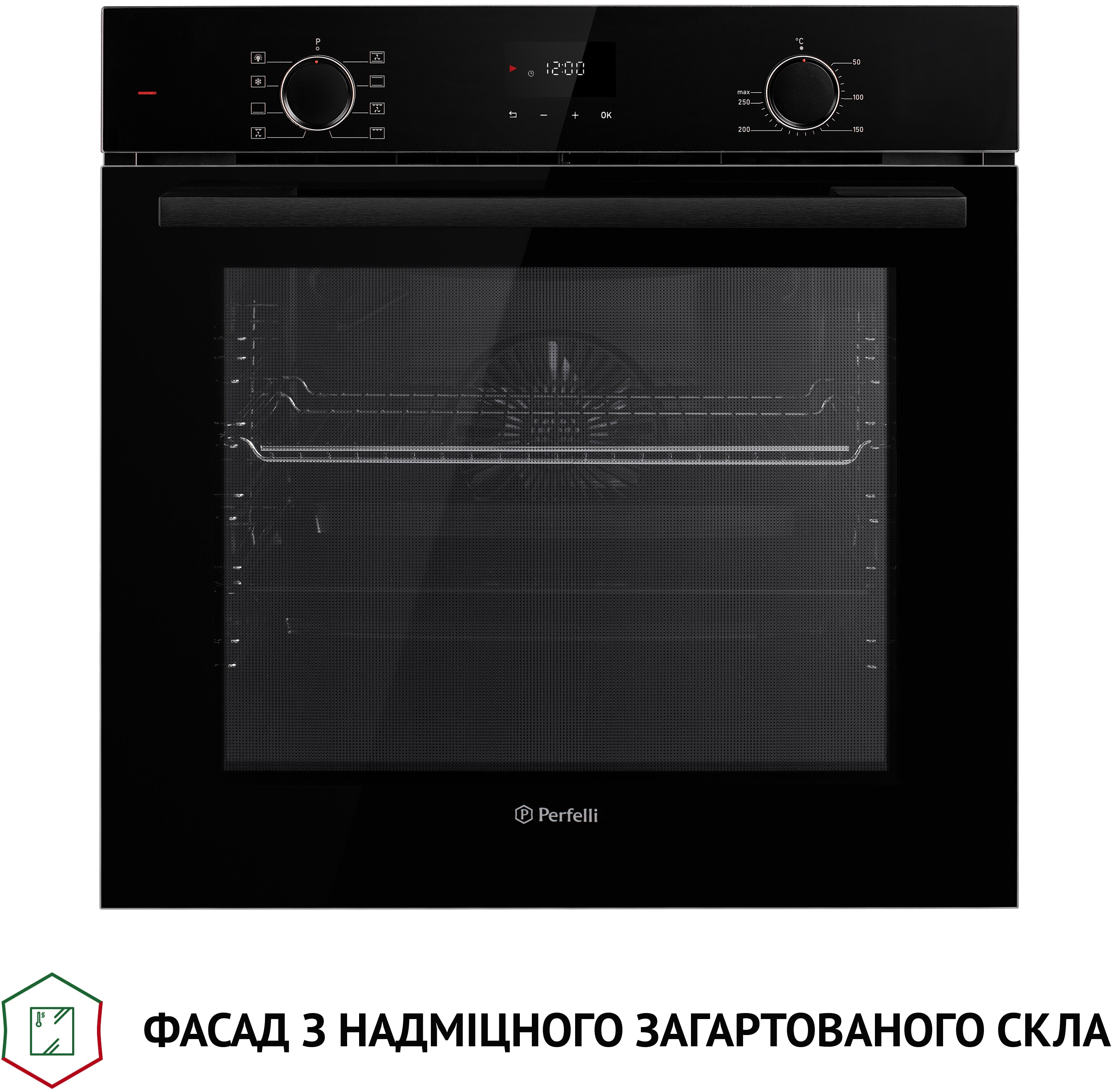 в продажу Духова шафа Perfelli Diamond 6D8L NERO - фото 3