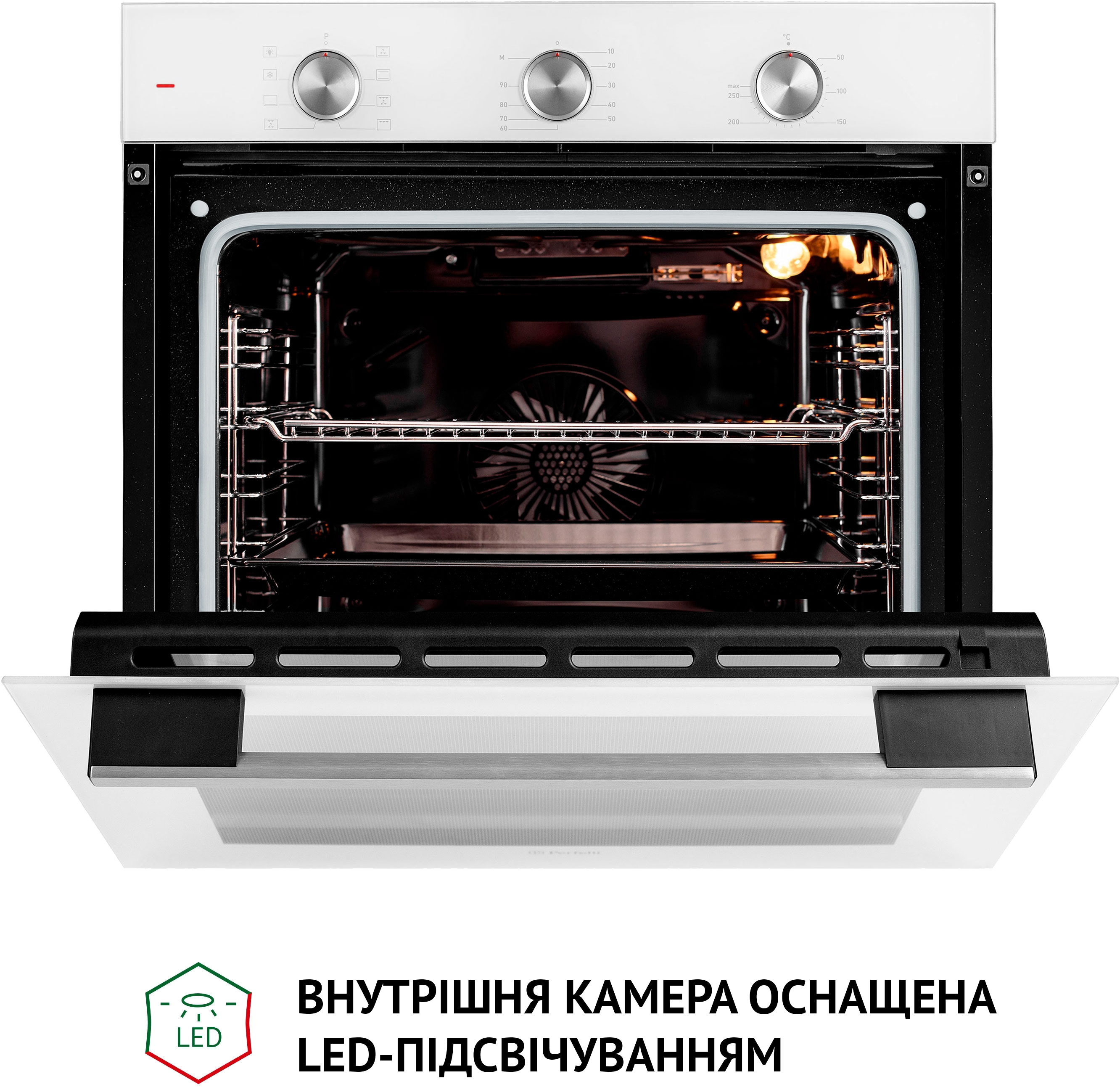 Духовой шкаф Perfelli Diamond 6M8L BIANCO отзывы - изображения 5