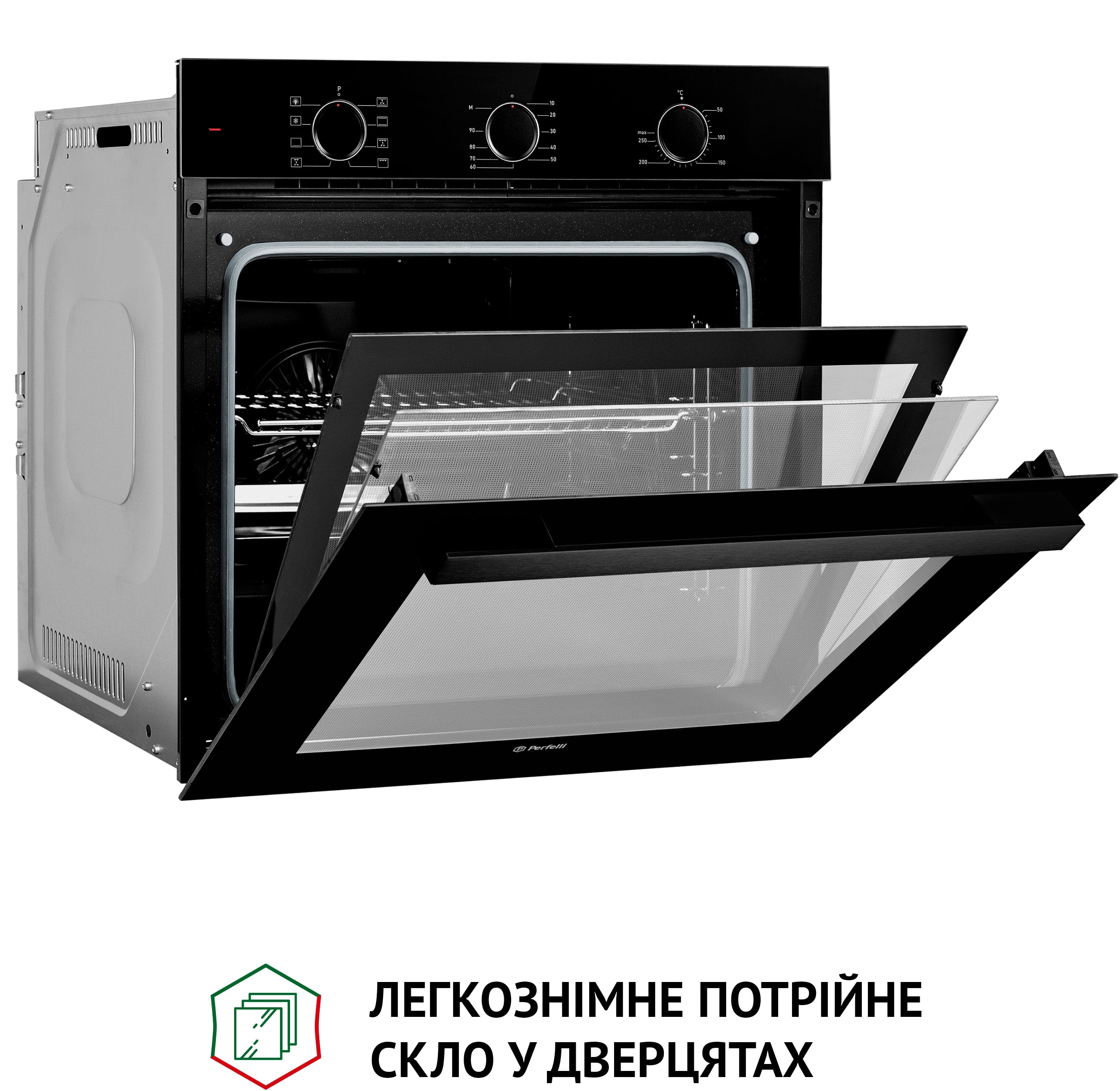 Духовой шкаф Perfelli Diamond 6M8L NERO инструкция - изображение 6