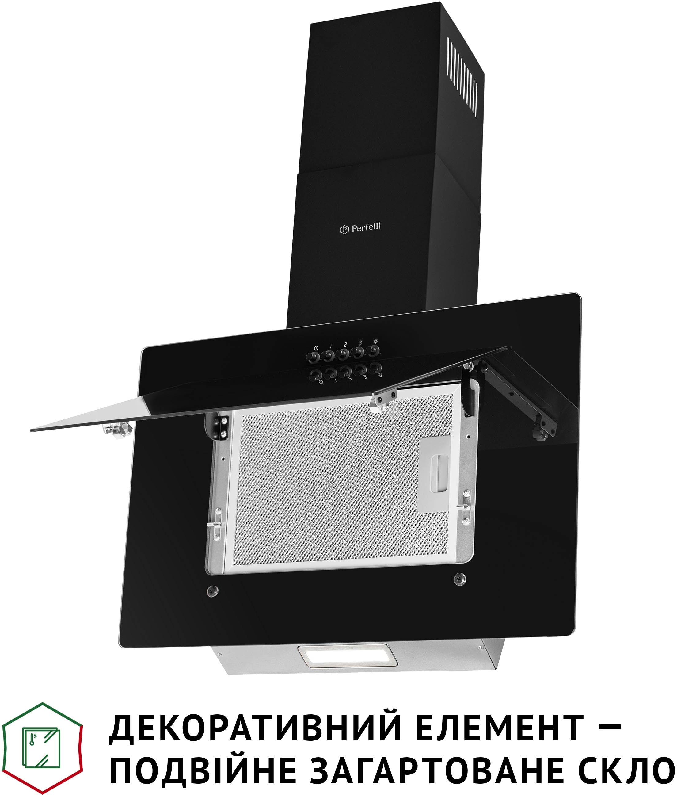 в продаже Вытяжка кухонная Perfelli DN 6142 BL LED - фото 3