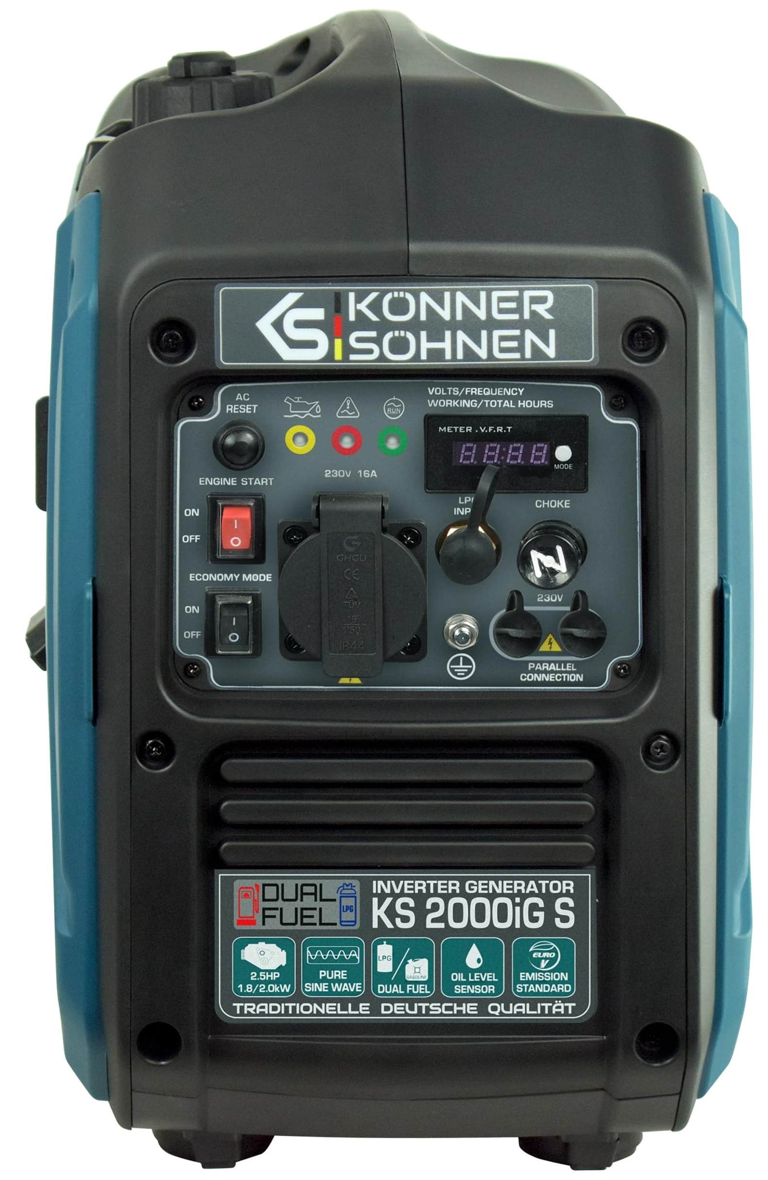 Генератор Konner&Sohnen KS 2000iG S инструкция - изображение 6