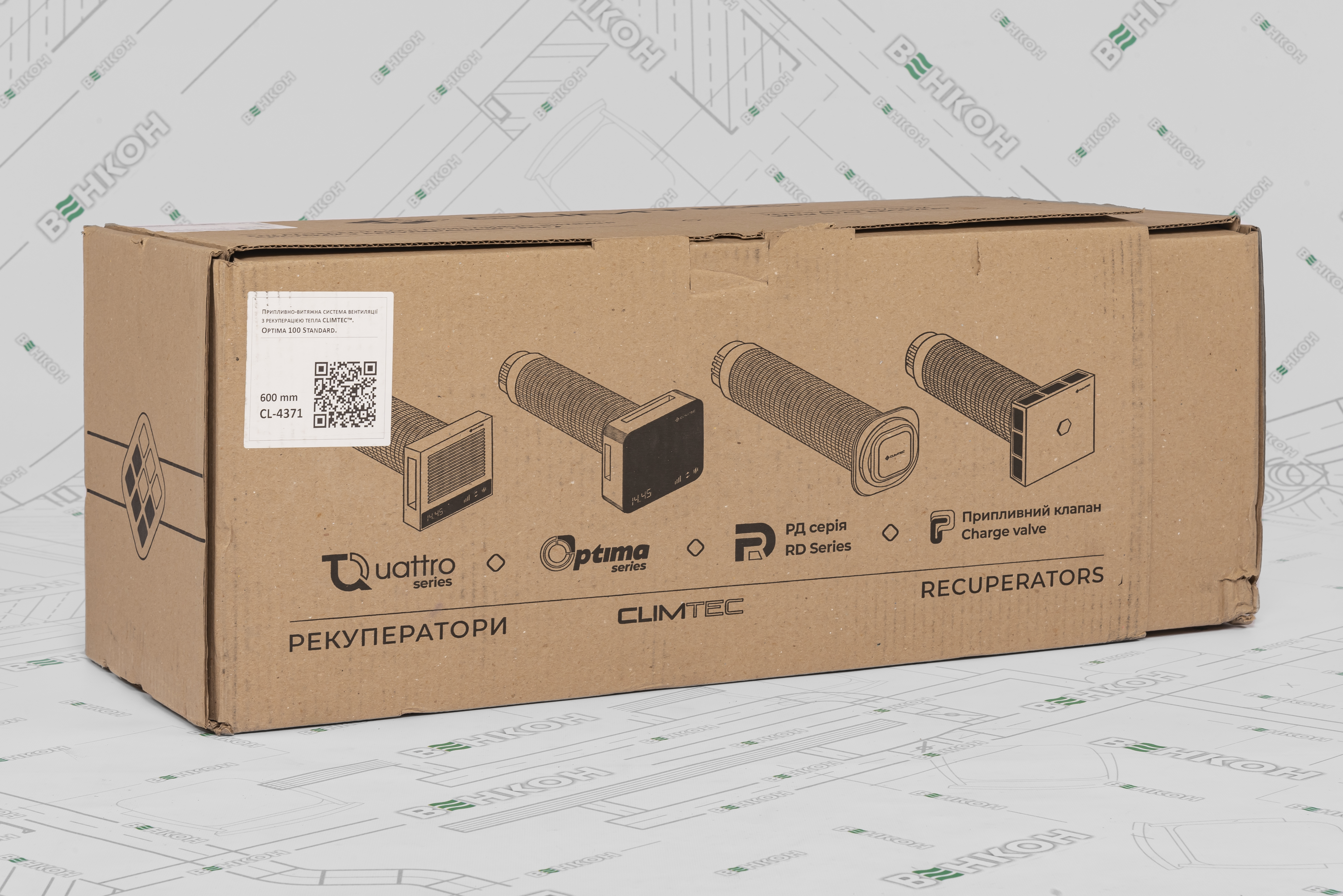 товарная единица Climtec Optima 100 Standard Белый - фото 15