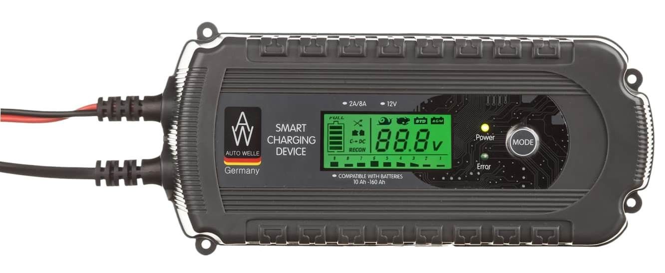 Інтелектуальний зарядний пристрій Auto Welle AW05-1208 ціна 3299.00 грн - фотографія 2