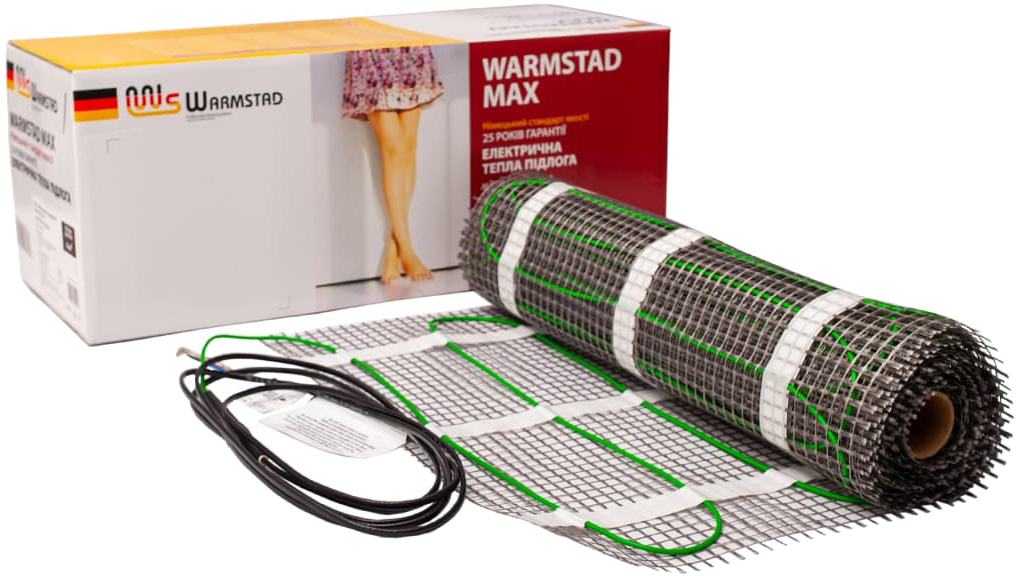 Комплект Мат нагрівальний Warmstad Max EcoPRO-375-2.5/150 W/m2 з терморегулятором RTP