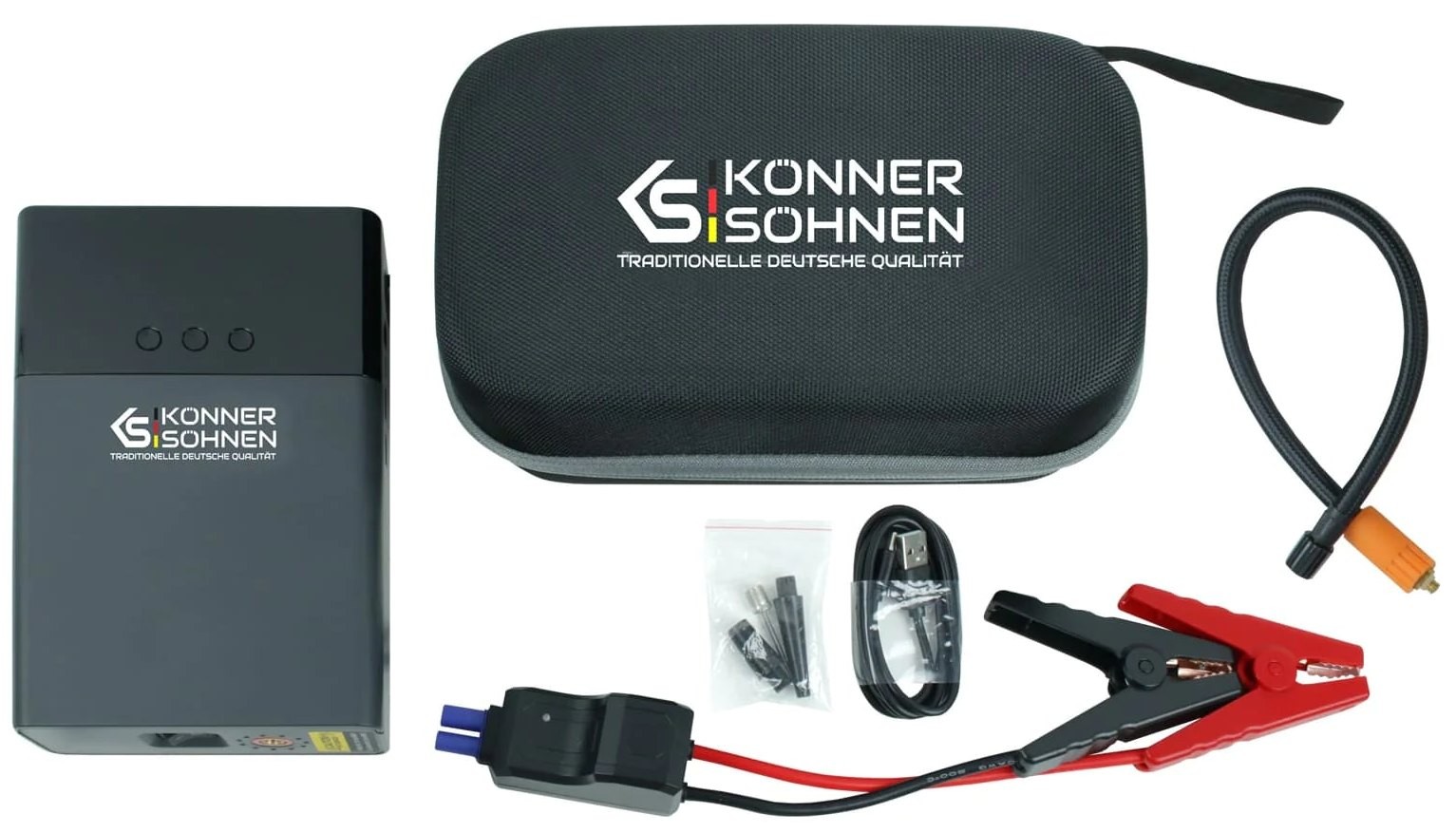 Пусковий пристрій із компресором Konner&Sohnen KS JSP-1200 ціна 4799.00 грн - фотографія 2