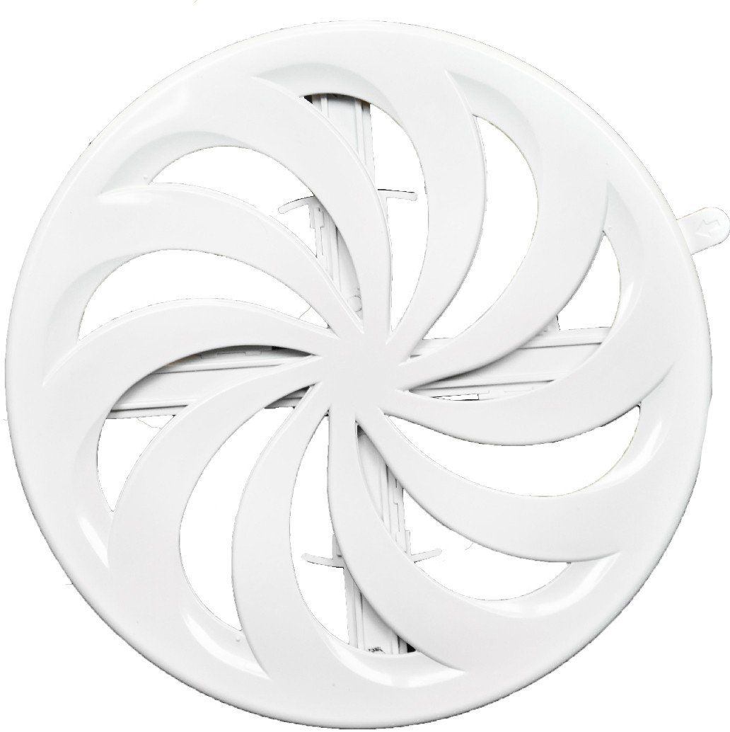 Решітка вентеляційна Airroxy White (02-325) ціна 257 грн - фотографія 2