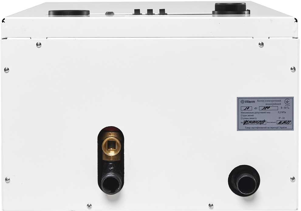 Електричний котел Viterm Max 24 кВт 380В (розширювальний бак + насос + група безпеки) ціна 23385 грн - фотографія 2