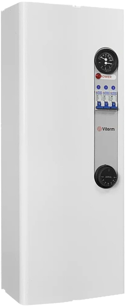 Котел Viterm електричний Viterm Plus 12 кВт 380В (насос + група безпеки)