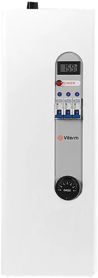 Характеристики електричний котел Viterm Standart 10,5 кВт кВт 380В з насосом