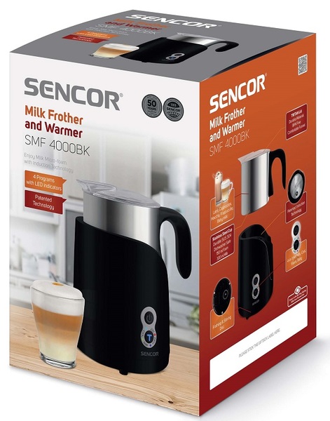 Спінювач молока Sencor SMF4000BK характеристики - фотографія 7