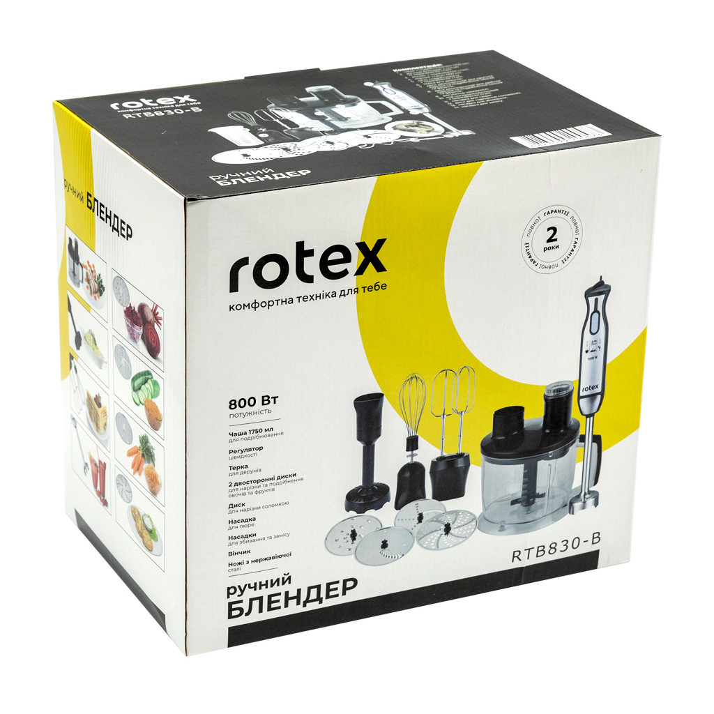 Блендер Rotex RTB830-B огляд - фото 11