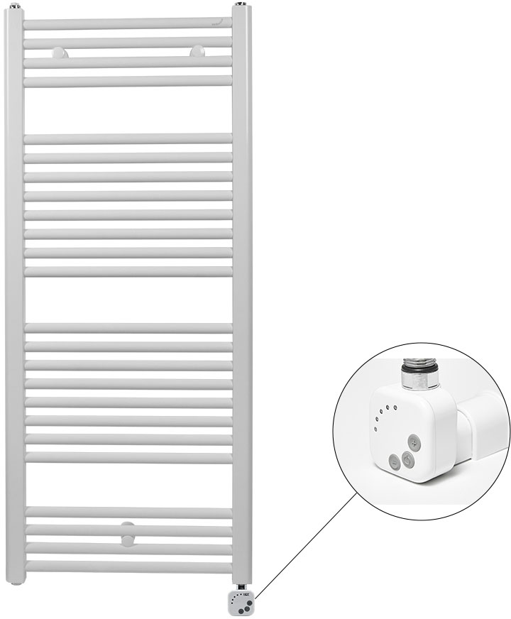 Рушникосушка Zehnder Virando 1226x500мм HEС білий в інтернет-магазині, головне фото