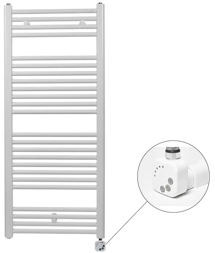 Полотенцесушитель электрический Zehnder Virando 1226x600мм HEС белый в интернет-магазине, главное фото