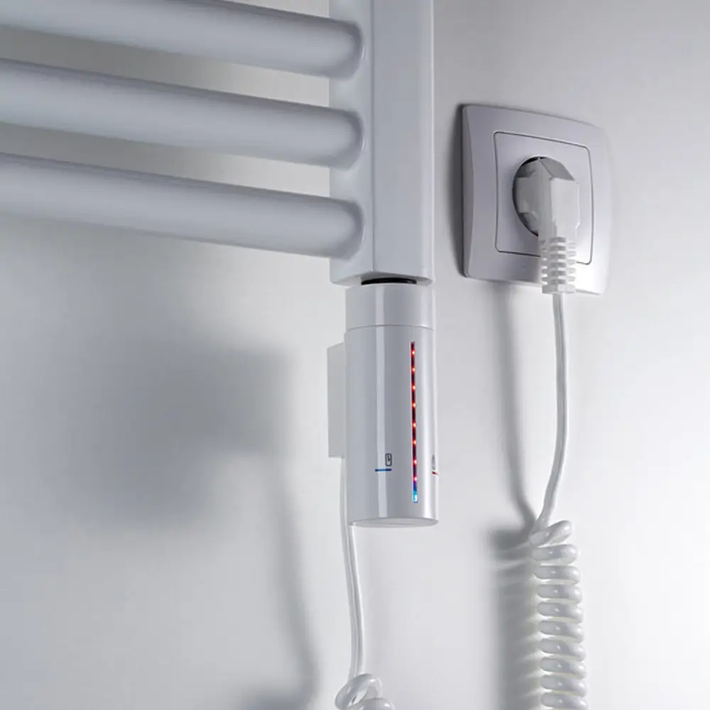 Полотенцесушитель электрический Zehnder Virando 1226x600мм HOTS белый инструкция - изображение 6