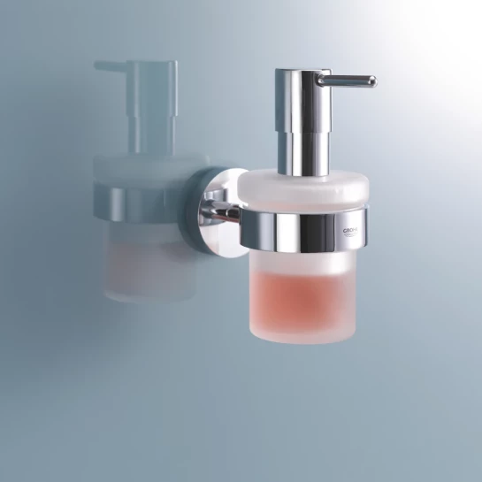 Дозатор для рідкого мила з тримачем Grohe QuickFix Start 41195000 ціна 2999 грн - фотографія 2