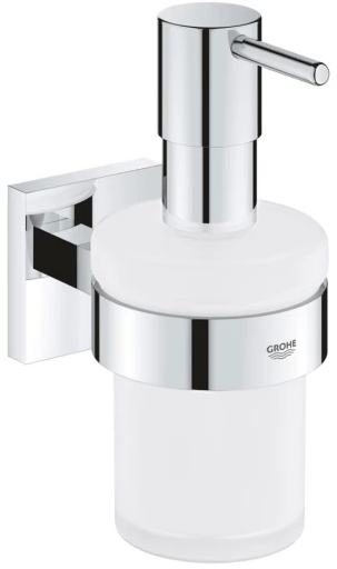 Дозатор для рідкого мила з тримачем Grohe QuickFix Start Cube 41098000