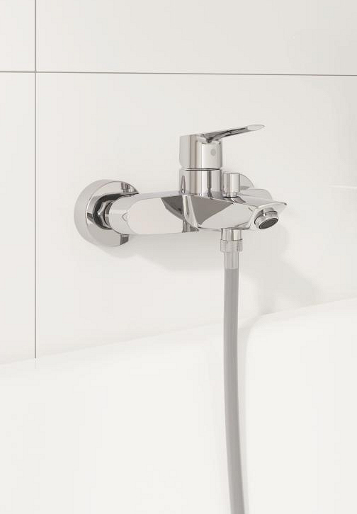 Смеситель для ванной с душевым гарнитуром Grohe QuickFix Start 25283002 отзывы - изображения 5