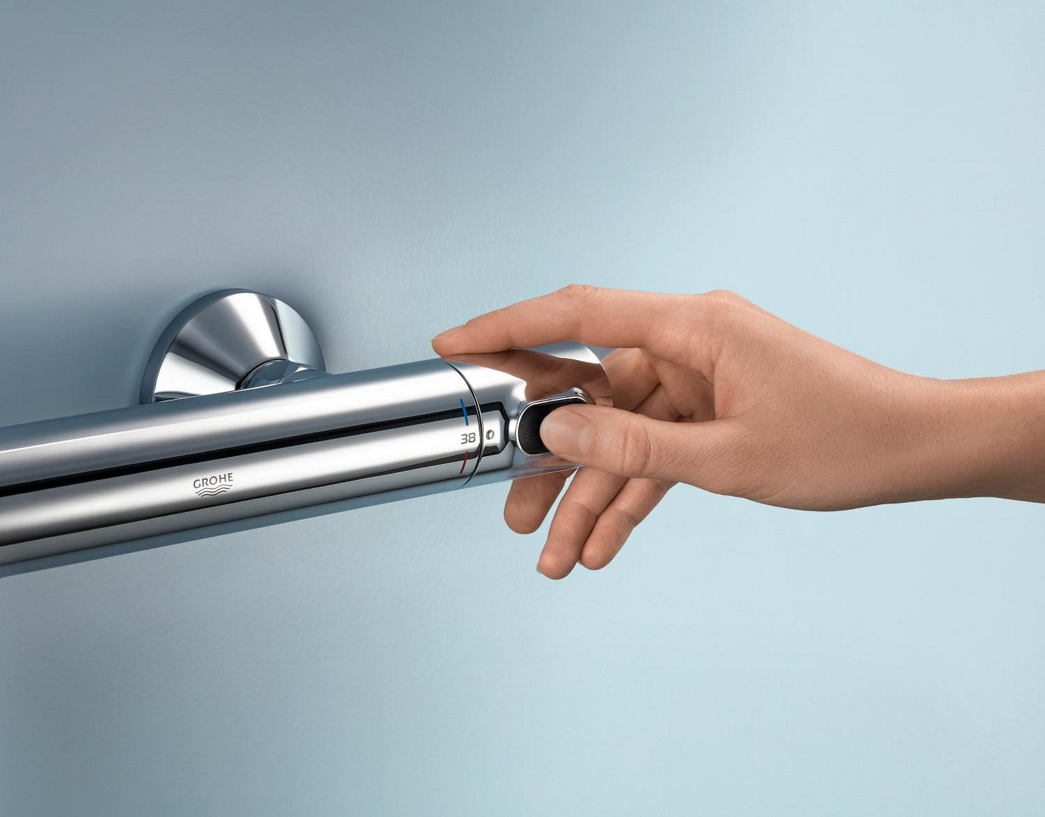 Змішувач для душу з душовим гарнітуром Grohe QuickFix Precision Flow 34805001 характеристики - фотографія 7