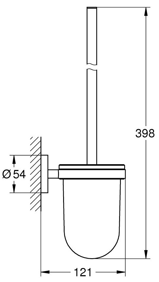 Grohe QuickFix Start 41185000 Габаритні розміри