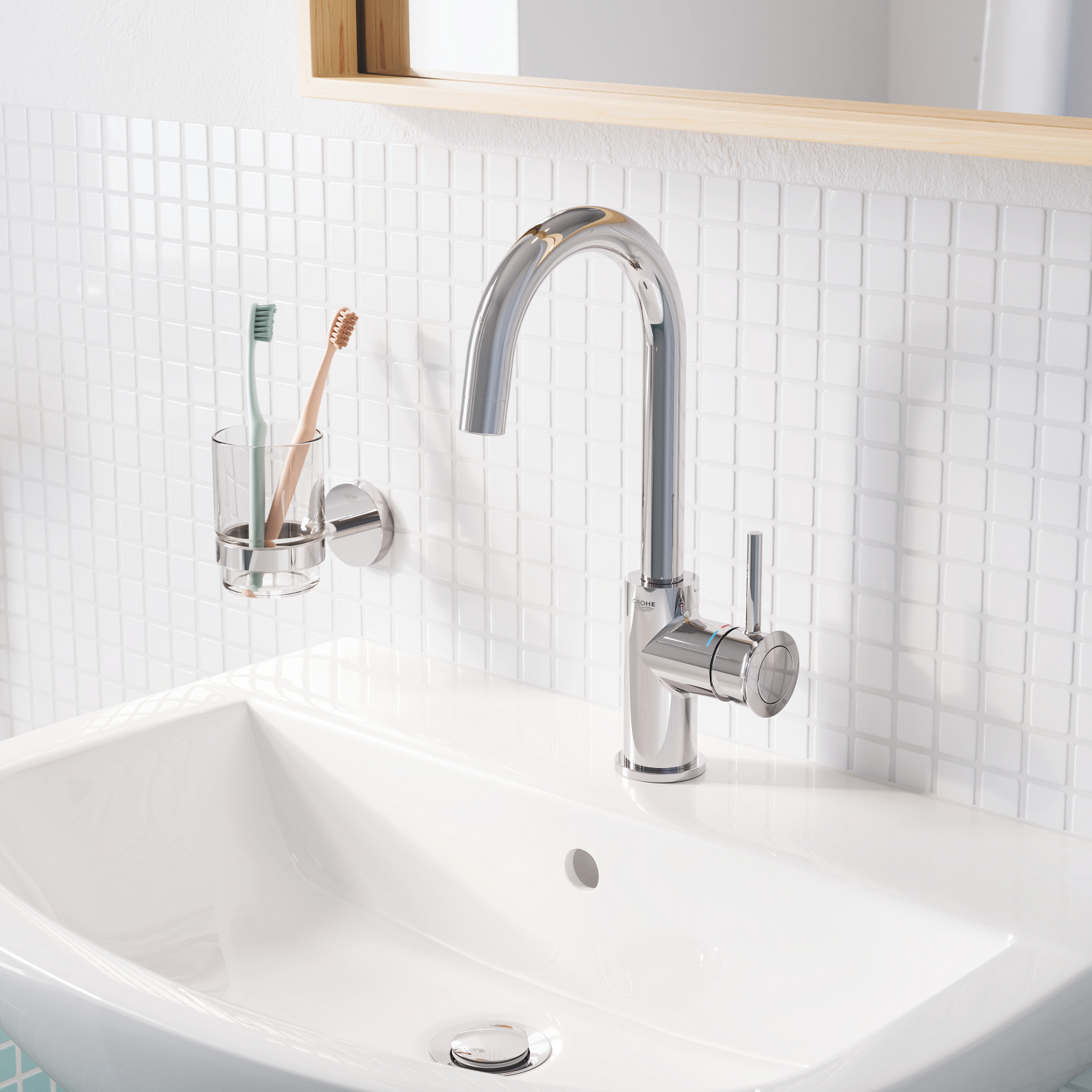 в продаже Стакан для зубных щеток Grohe QuickFix Start 41184000 - фото 3