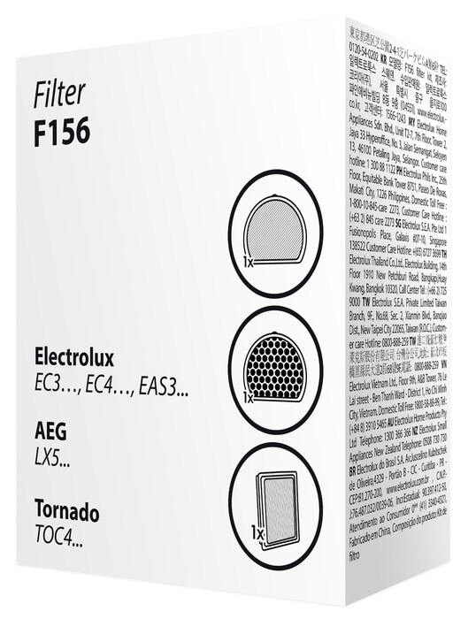Фильтр Electrolux F156 инструкция - изображение 6