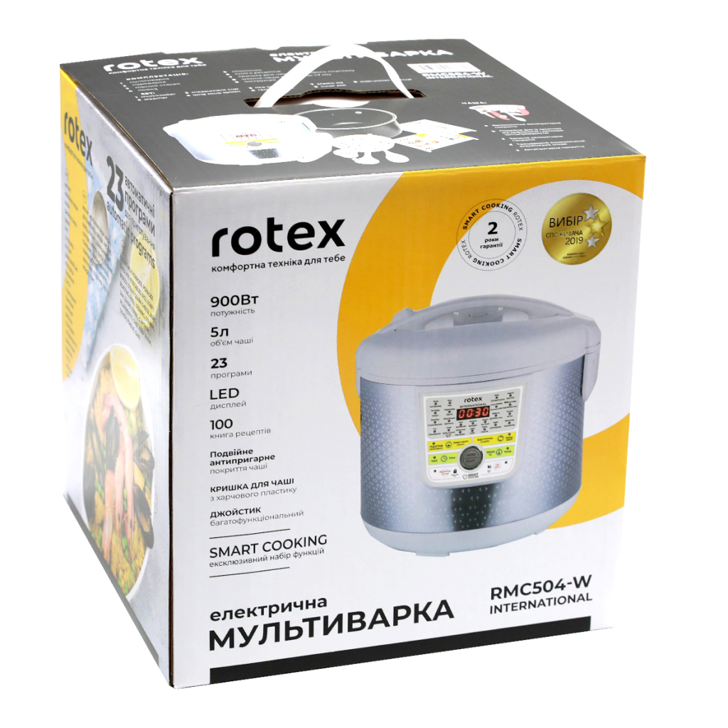 Мультиварка Rotex RMC504-W обзор - фото 8